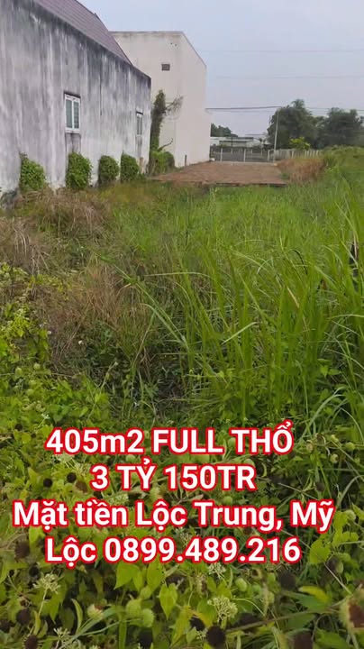 Đất thổ cư 405m² tại Mỹ Lộc, Cần Giuộc, giá 3.15 tỷ - Cơ hội sở hữu ngay!