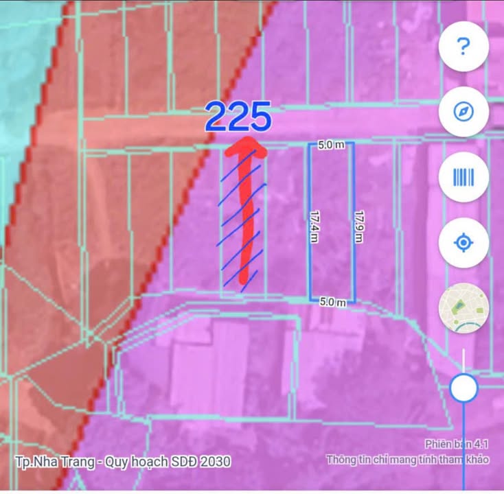 Đất nền Phước Đồng Nha Trang 82.6m² giá 1.55 tỷ - Sổ đỏ chính chủ, xây dựng tự do!