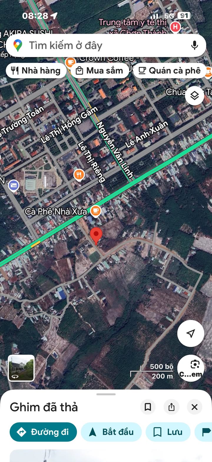 Đất ở đô thị 389m² tại Phường Hưng Long, Thị xã Chơn Thành - Giá rẻ bất ngờ!