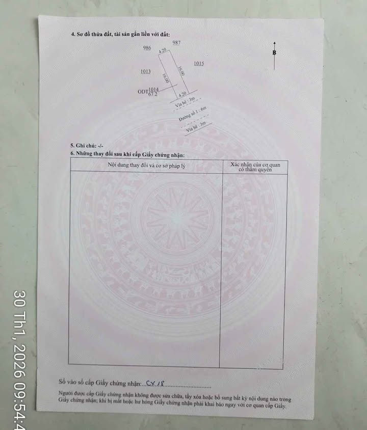 Đất tái định cư P. Bình Hoà, TP Thuận An 67m² giá 2.5 tỷ - Cơ hội đầu tư hấp dẫn!