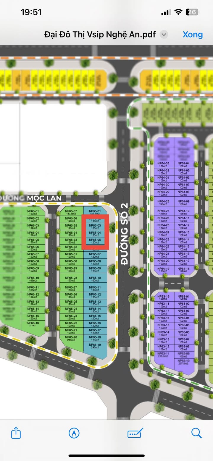 Shophouse đường số 2 TP Vinh 120m² - Cơ hội đầu tư không thể bỏ lỡ!