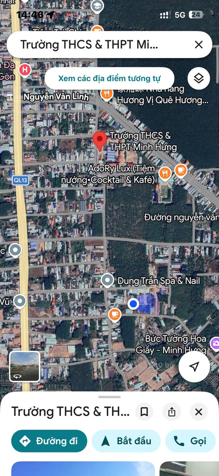 Đất thổ cư Phường Minh Hưng 410m² giá 1.5 tỷ - Cơ hội đầu tư sinh lời!