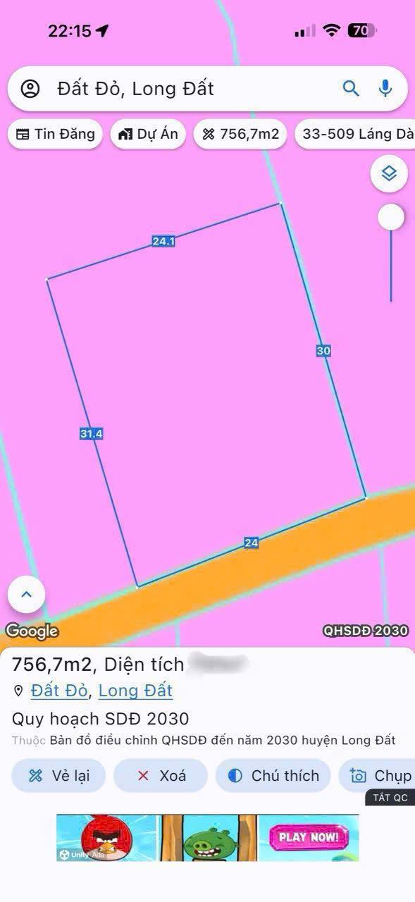 Đất nền Đất Đỏ 756m² giá 2.25 tỷ - Đầu tư siêu lợi nhuận!