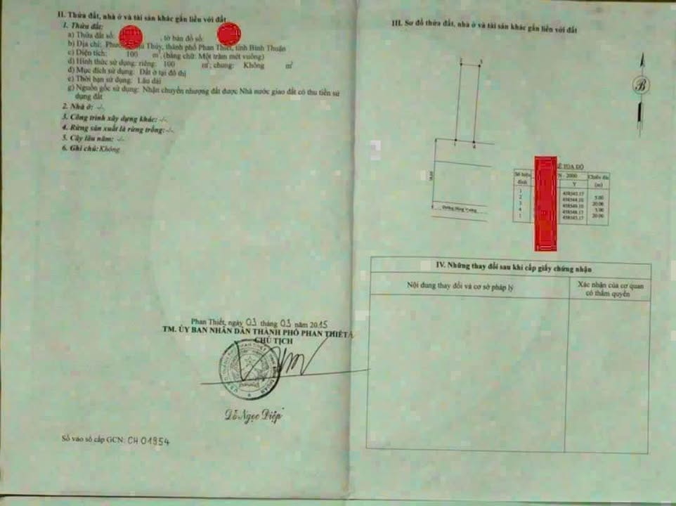 Đất thổ cư Phú Thủy 200m² giá 21 tỷ - Vị trí đắc địa mặt tiền đại lộ Hùng Vương!