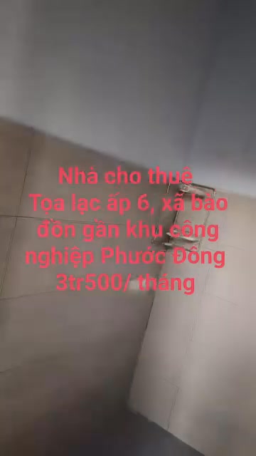 Mặt bằng kinh doanh Ấp 6 Bàu Đồn 270m² giá 3.5 triệu - Đầu tư sinh lời ngay!