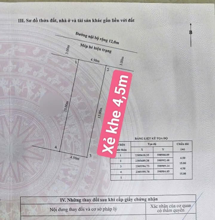 Lô Đất Bán tại Phố Đào Tết Bạch Thái Bưởi, 67.5m² - Cơ hội đầu tư không thể bỏ qua!
