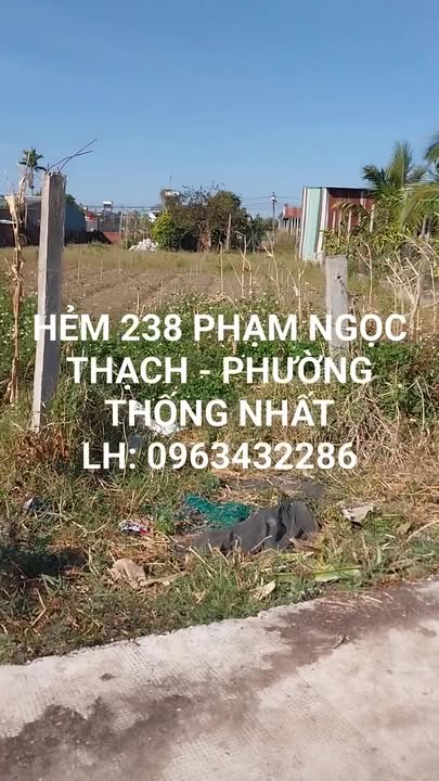 Đất nền Phạm Ngọc Thạch, Pleiku 135m² giá 700 triệu - View ruộng đẹp!