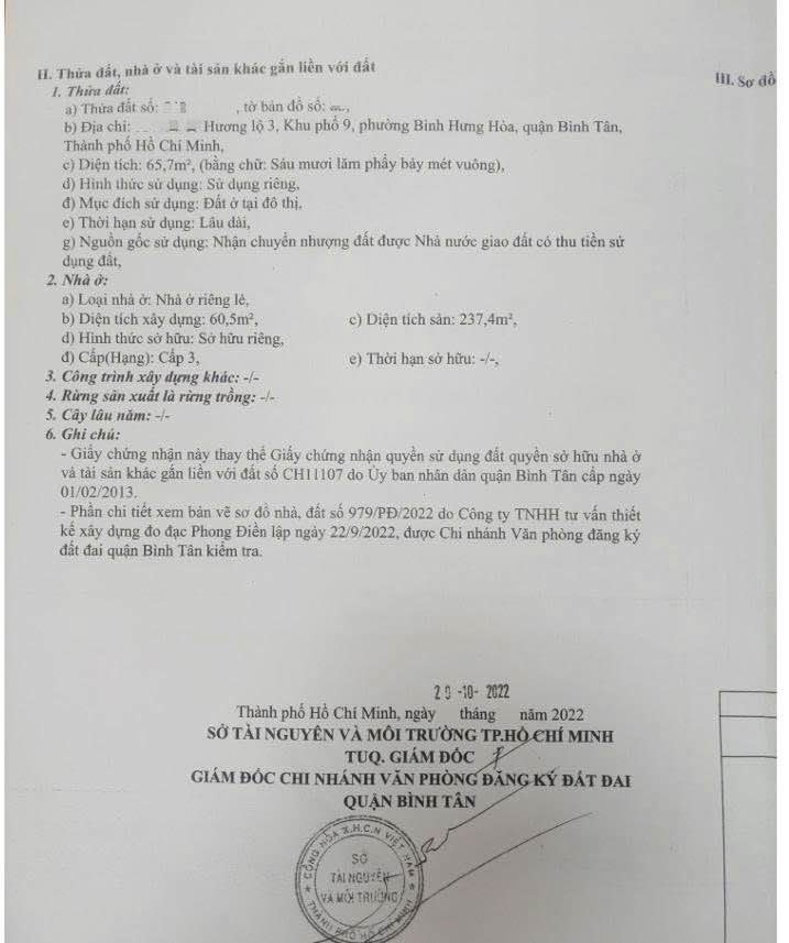 Cặp nhà liền kề hẻm ô tô Hương Lộ 3, Bình Hưng Hòa, 131.4m² giá 14 tỷ - Cơ hội đầu tư tuyệt vời!