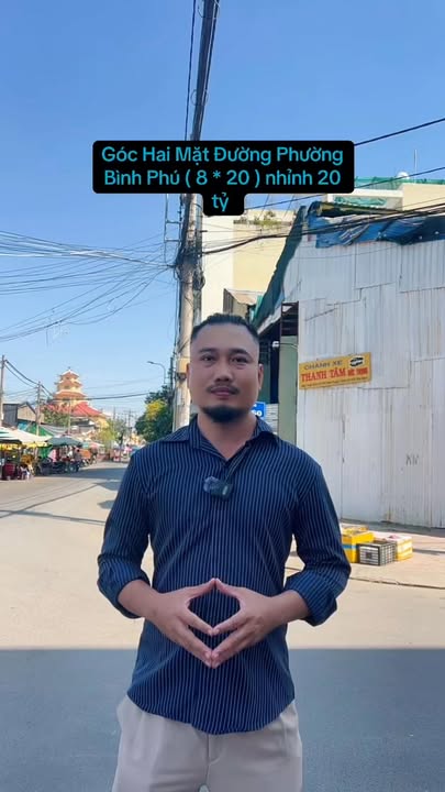 Nhà phố mặt tiền hai mặt đường Phường Bình Phú Quận 6, 160m² giá 20 tỷ - Cơ hội đầu tư hiếm có!