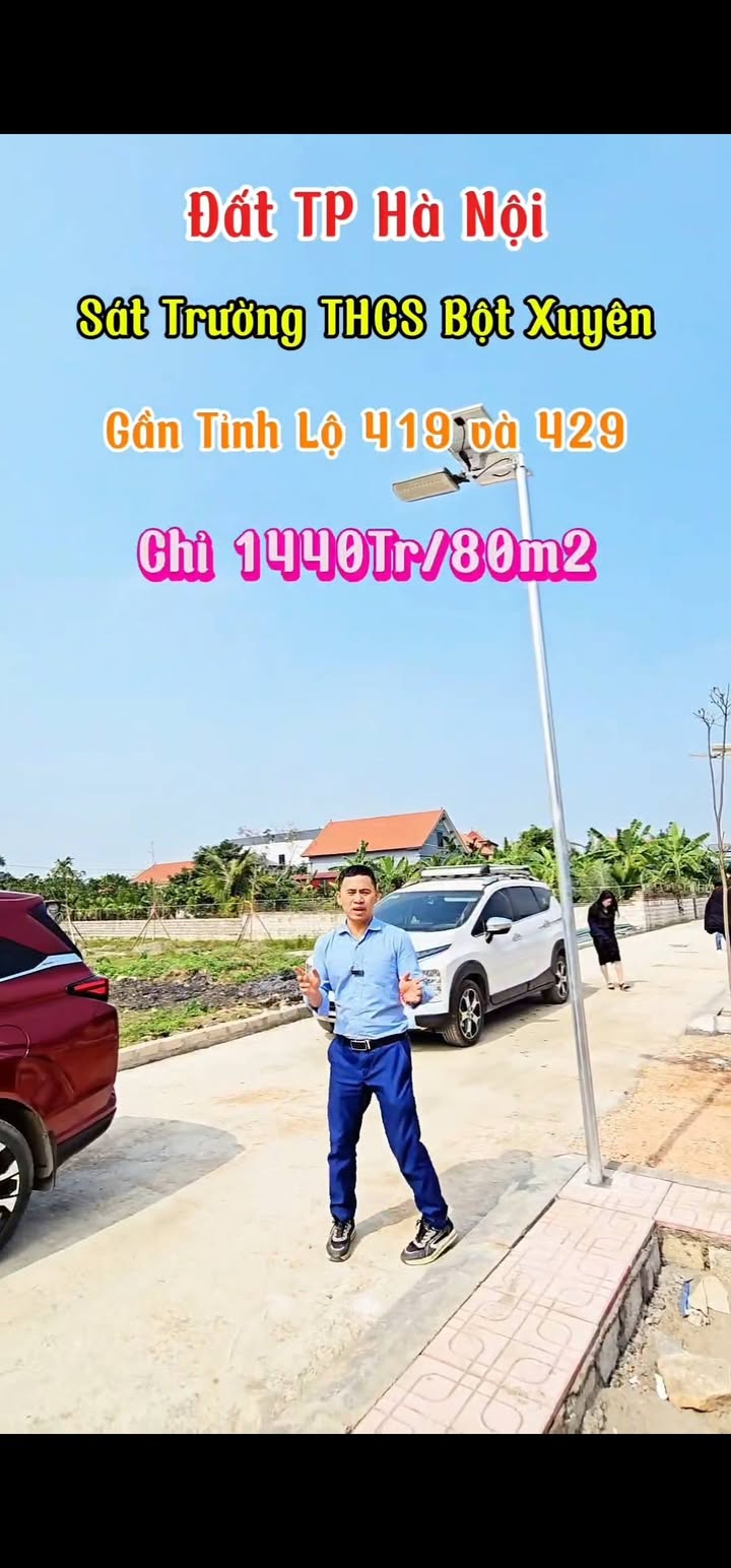 Đất thổ cư Bột Xuyên, Mỹ Đức 82.6m² chỉ 1.44 tỷ - Sổ đỏ chính chủ!