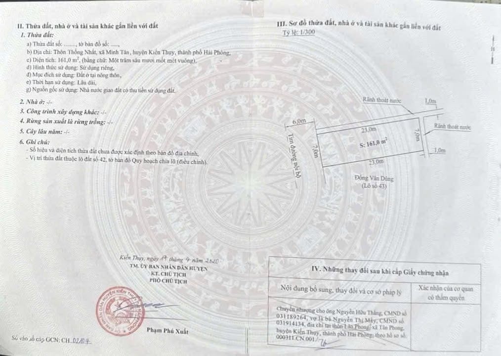 Chung cư Minh Tân Kiến Thụy 161m² giá chỉ 3.22 tỷ - Vị trí đắc địa!