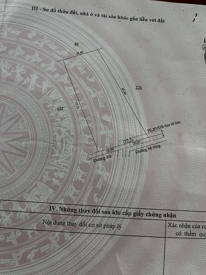 Đất nền Ấp 54 Lộc An 7200m² giá 400 triệu - Cơ hội đầu tư tuyệt vời!