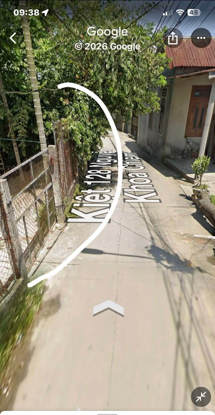 Đất thổ cư 128m² Kiệt 128 Nguyễn Khoa Chiêm - Giá chỉ 2.05 tỷ!