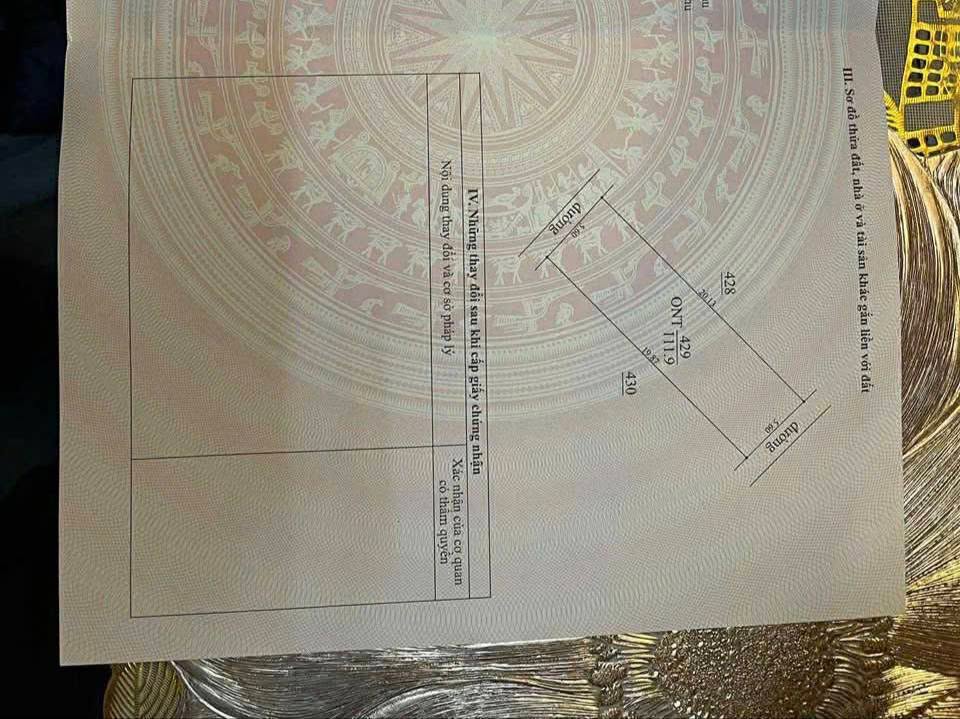 Đất nền TDP Kẹm, Phường Hồng Thái, 111m² giá chỉ dưới 1 tỷ - Đầu tư sinh lời ngay!