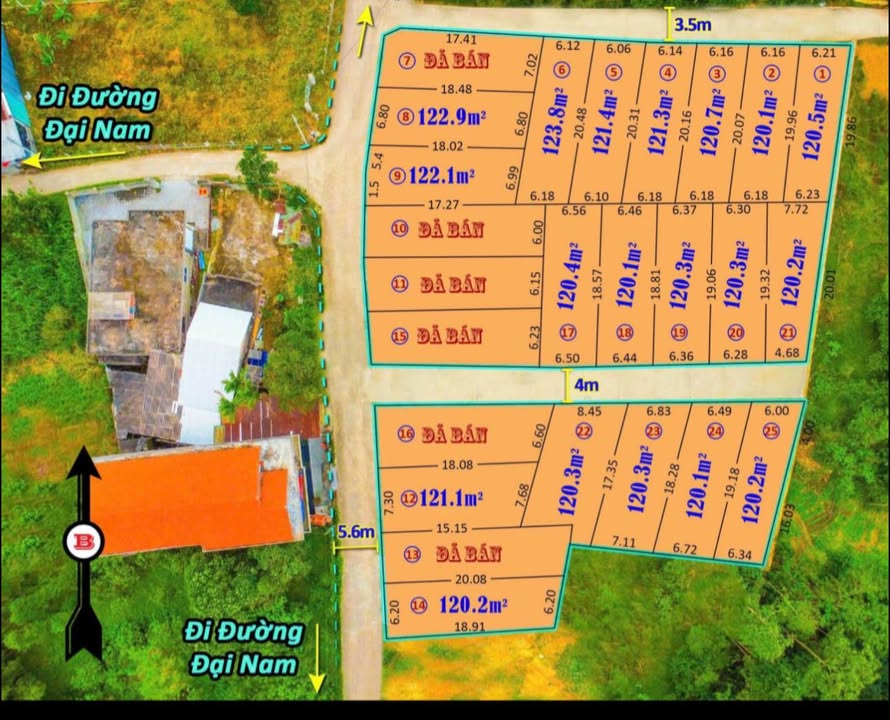 Đất nền An Cựu, TP Huế 120m² chỉ từ 900 triệu - Giá rẻ không thể bỏ lỡ!