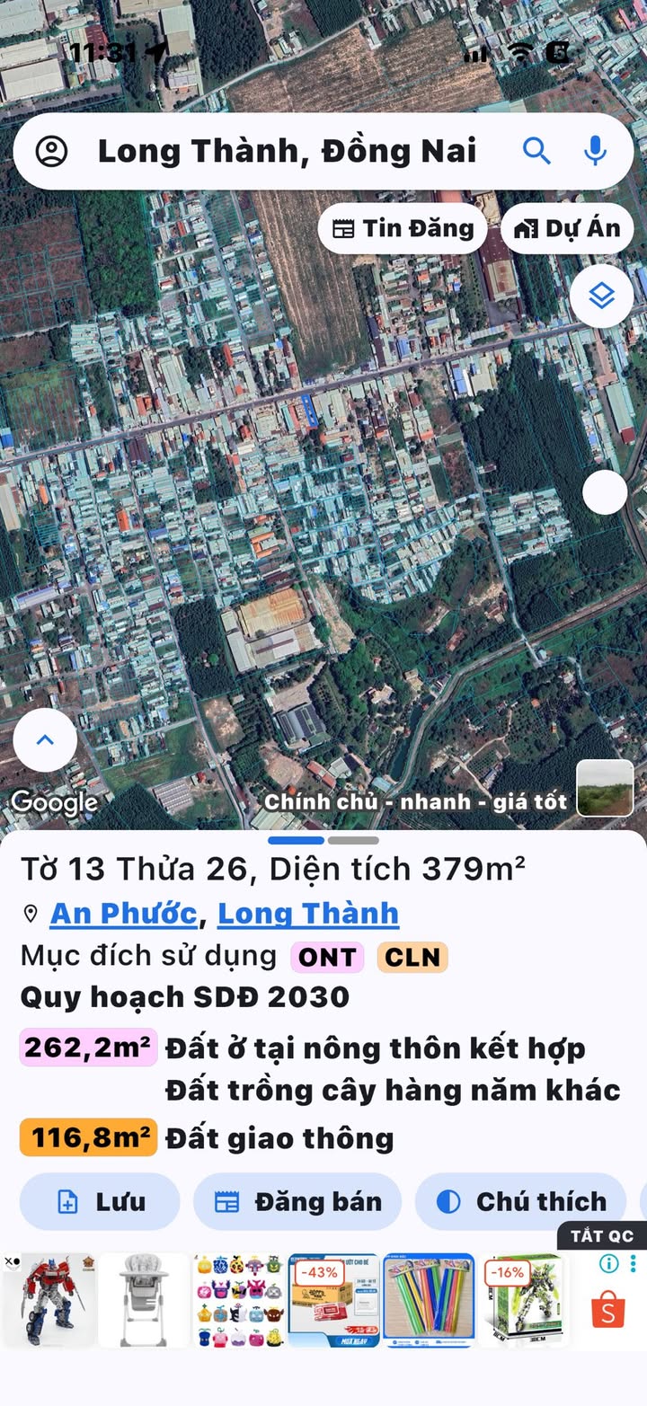 FrontHouse đường Phùng Hưng, Củ Chi 360m² - Mặt tiền kinh doanh sầm uất!