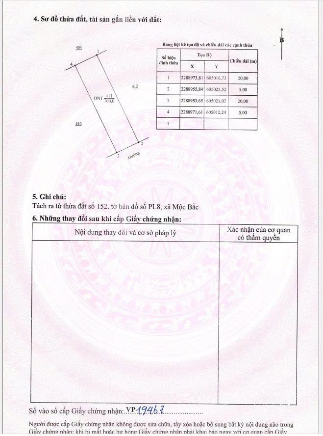 Đất nền KĐT Mộc Bắc Duy Tiên 100m² giá 1 tỷ - Cơ hội đầu tư hấp dẫn!