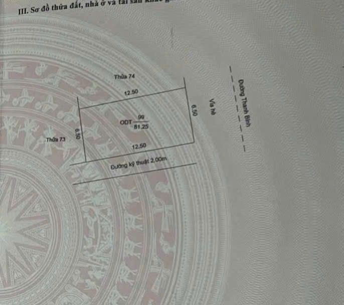 Lô đất mặt đường Thanh Bình Hải Dương 81,25m² giá 10,97 tỷ - Vị trí đắc địa cho kinh doanh