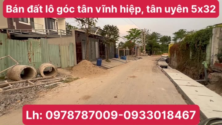 Đất lô góc đường DX 06, Tân Vĩnh Hiệp, 160m² giá 2 tỷ - Kinh doanh thuận lợi!