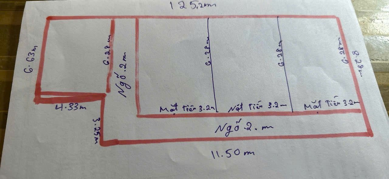 Đất nền Lĩnh Nam, Phường Vĩnh Hưng 125m² giá 4.375 tỷ - Cơ hội đầu tư hấp dẫn!