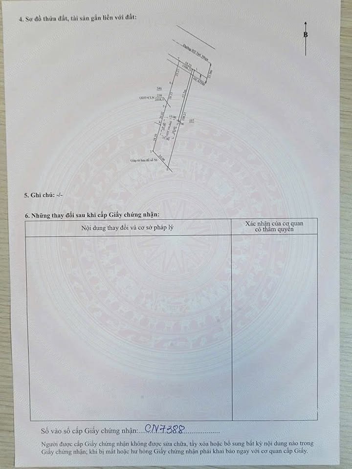 Đất nền mặt tiền ĐT744, Đồng Xoài 1223m² giá 20 tỷ - Cơ hội đầu tư tuyệt vời!