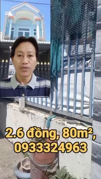 Nhà HXH Bùi Hữu Nghĩa, Biên Hòa 80m² - Sổ hồng chính chủ, Giá chỉ 2.6 tỷ!