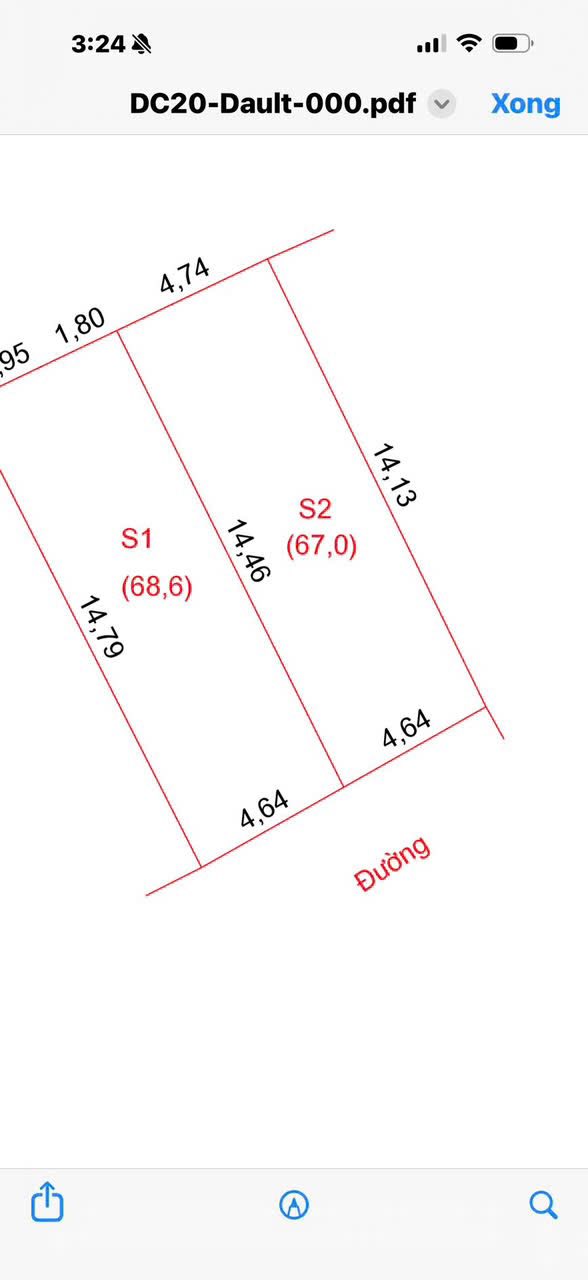 Đất nền tại đường Hà Huy Tập, TP Vinh - 67m² giá 2.65 tỷ - Sát khu vui chơi!
