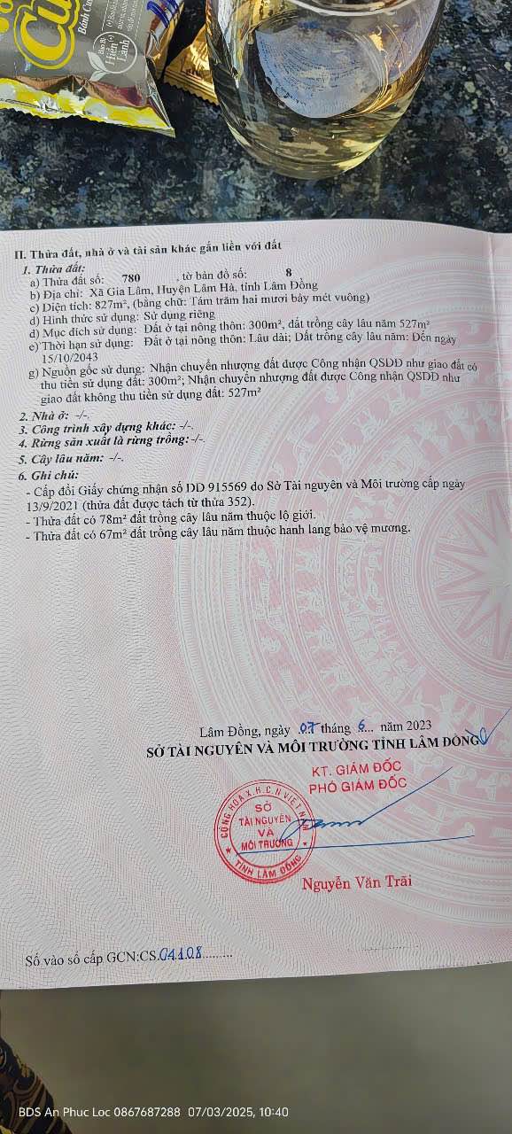 Đất nền Gia Lâm, Lâm Hà 827m² giá 1.49 tỷ - Cơ hội đầu tư tuyệt vời!