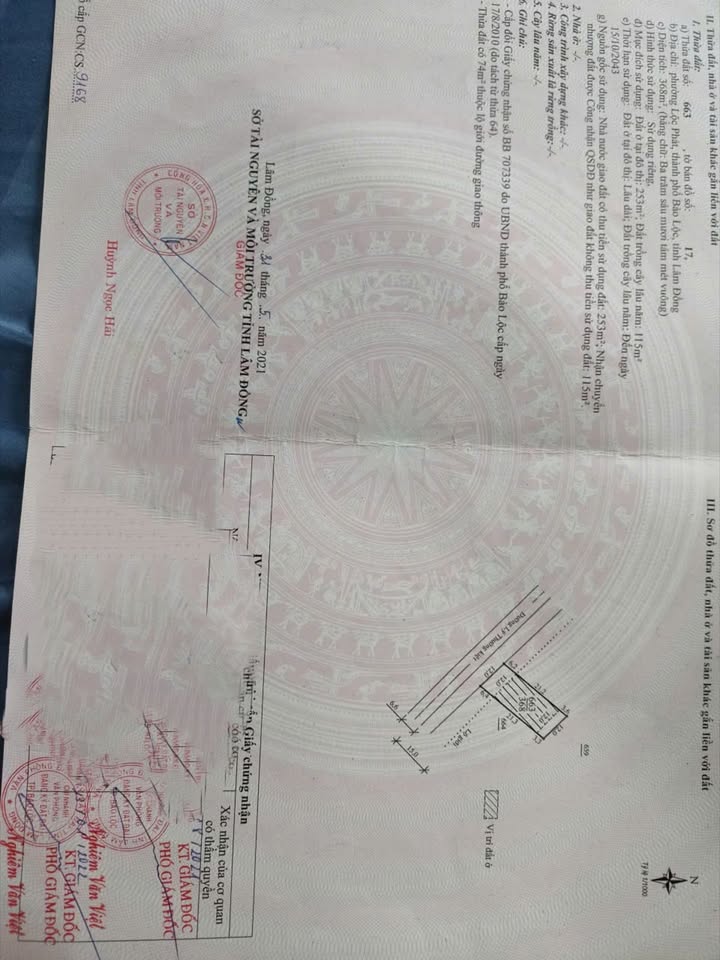 Đất mặt tiền đường Lý Thường Kiệt, phường Lộc Thắng, 368m² - Đầu tư sinh lời ngay!