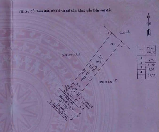 Đất nền Hòa Ninh, Đà Nẵng 160m² giá chỉ 300 triệu - Cơ hội đầu tư tuyệt vời!