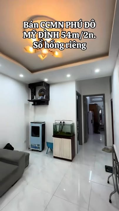 Căn hộ CCMN Phú Đô 52m² giá 2.18 tỷ - Full nội thất, vào ở ngay!
