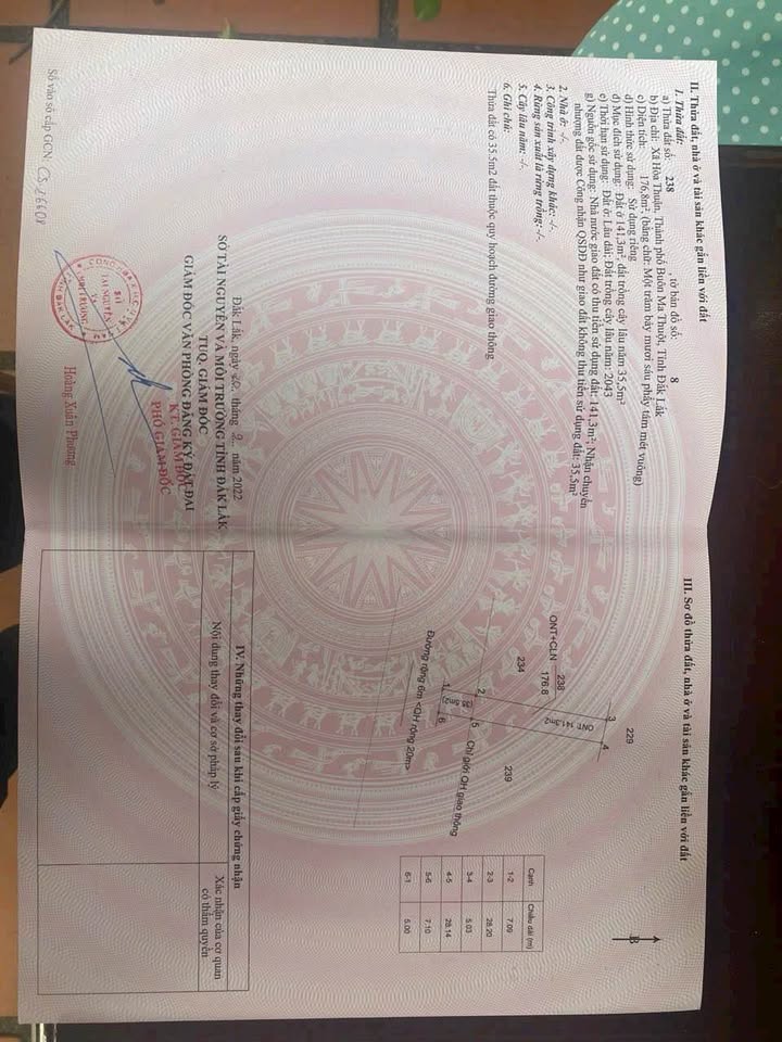 Lô đất đẹp tại Phường Tân An, 175m² giá 825 triệu - Đầu tư sinh lời ngay!