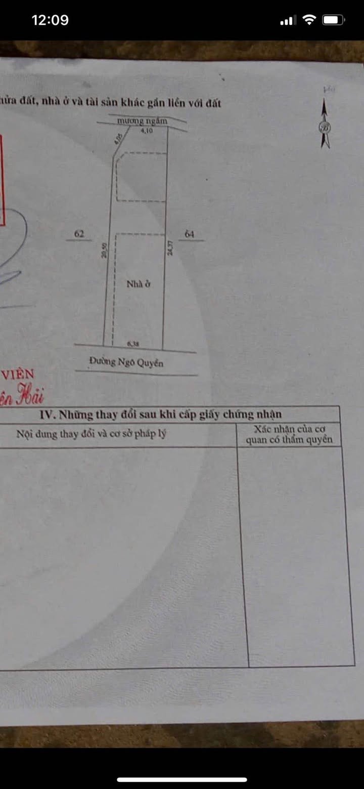 Đất nền mặt đường Đôi Ngô Quyền, 144m² giá 7 tỷ - Đầu tư sinh lời hấp dẫn!