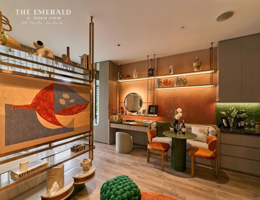 Căn hộ Studio The Emerald Garden View 40m² giá 1.4 tỷ - Không gian sống chuẩn resort!