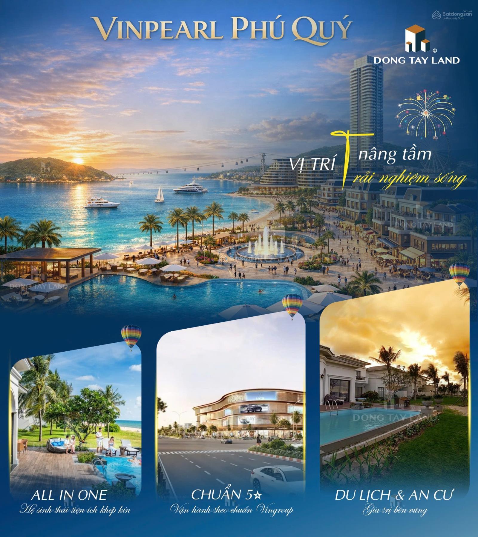 Biệt thự & Nhà phố Vinpearl Phú Quý Nha Trang 240m² - Đầu tư sinh lời bền vững!