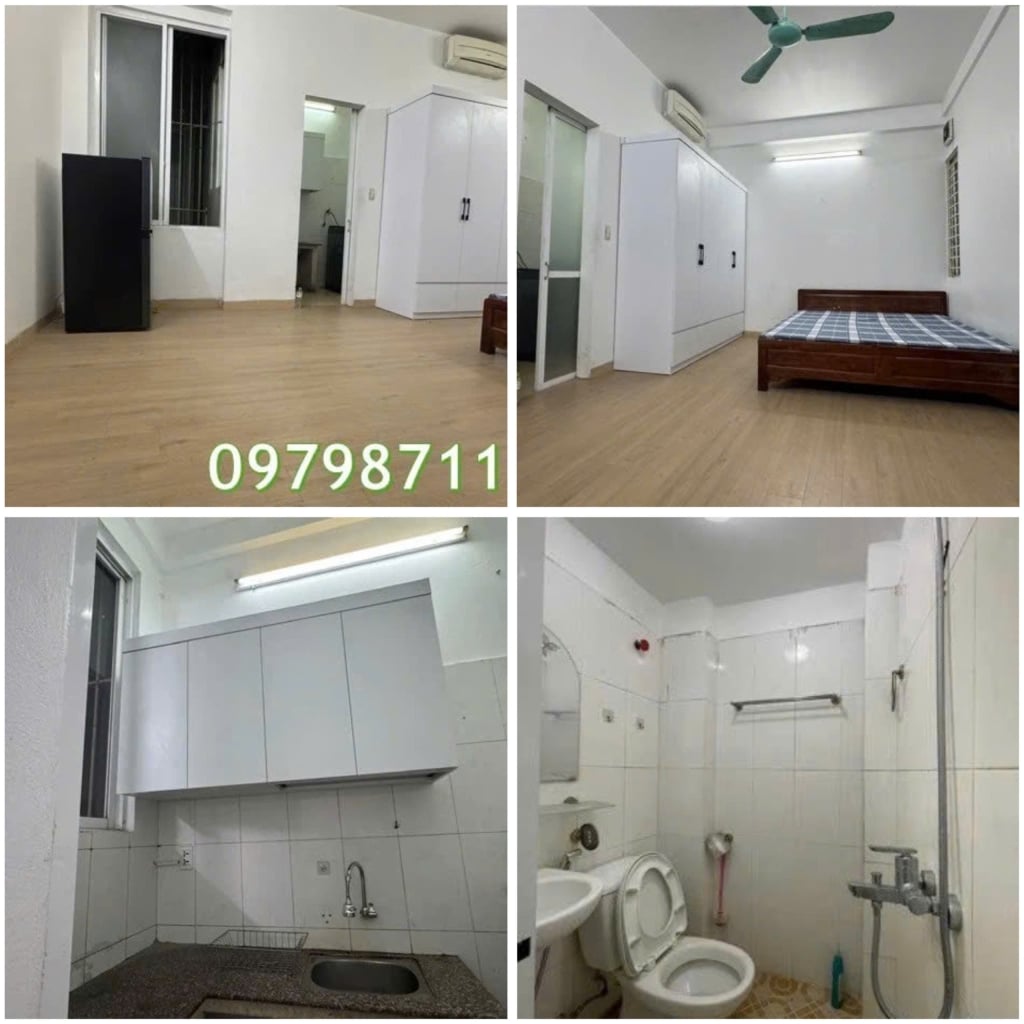 Phòng cho thuê mới - Full nội thất tại Đội Cấn, Ba Đình, Hà Nội - Giá chỉ 4.2 triệu!