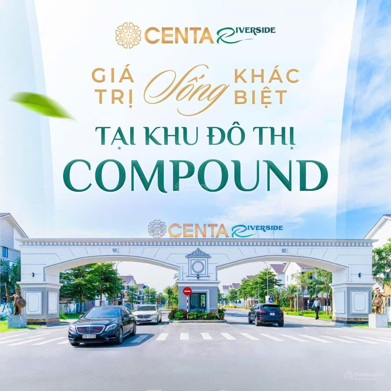 Biệt thự ven sông Centa Riverside 2800m² giá chỉ 26 tỷ - Cơ hội đầu tư hiếm có!