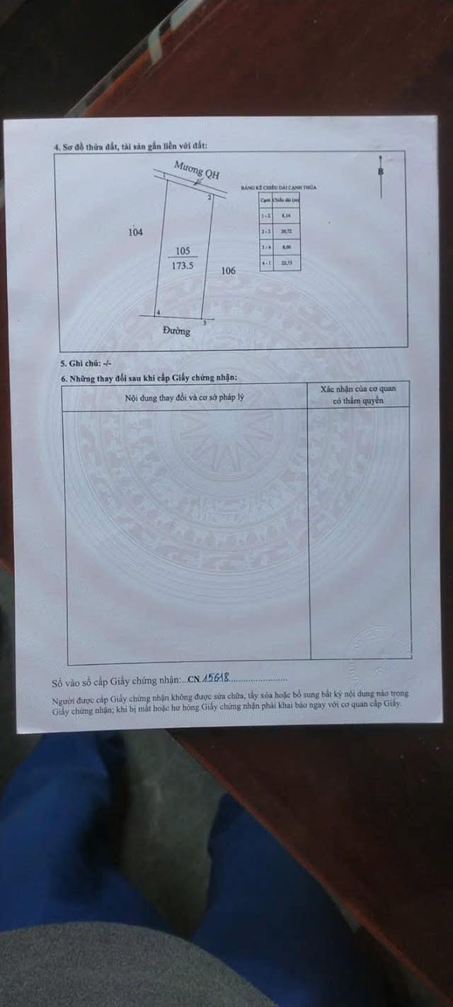 Đất Xóm 6, Xã Đông Thành, Huyện Yên Thành 176m² giá 1.15 tỷ - Đầu tư an toàn, pháp lý rõ ràng!