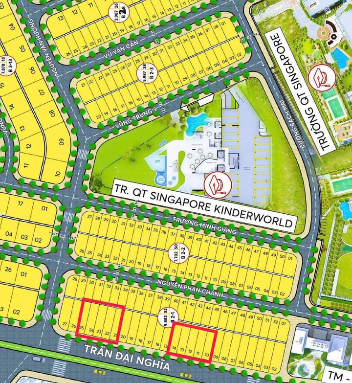 Đất mặt tiền Trần Đại Nghĩa Đà Nẵng 187m² giá chỉ từ 13.3 tỷ - Cơ hội đầu tư tuyệt vời!