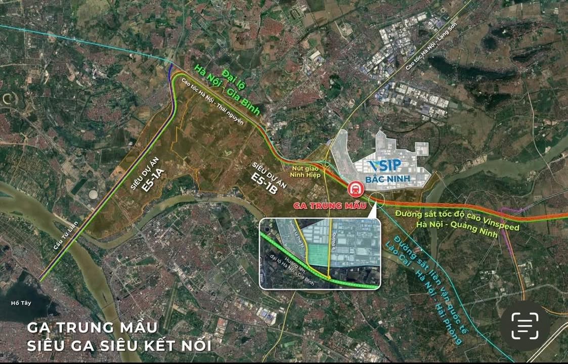 Bán Biệt Thự VSIP Từ Sơn 277m² - Lô Góc, Sổ Đỏ, Giá Tốt