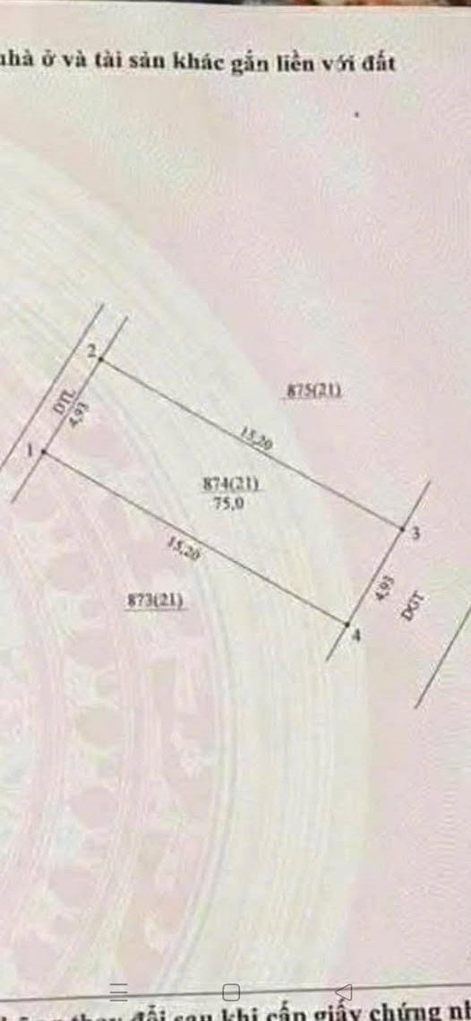 Đất đấu giá Đồng Sậy, Đan Phượng 75m² giá chỉ 7x triệu/m² - Cơ hội đầu tư tốt!