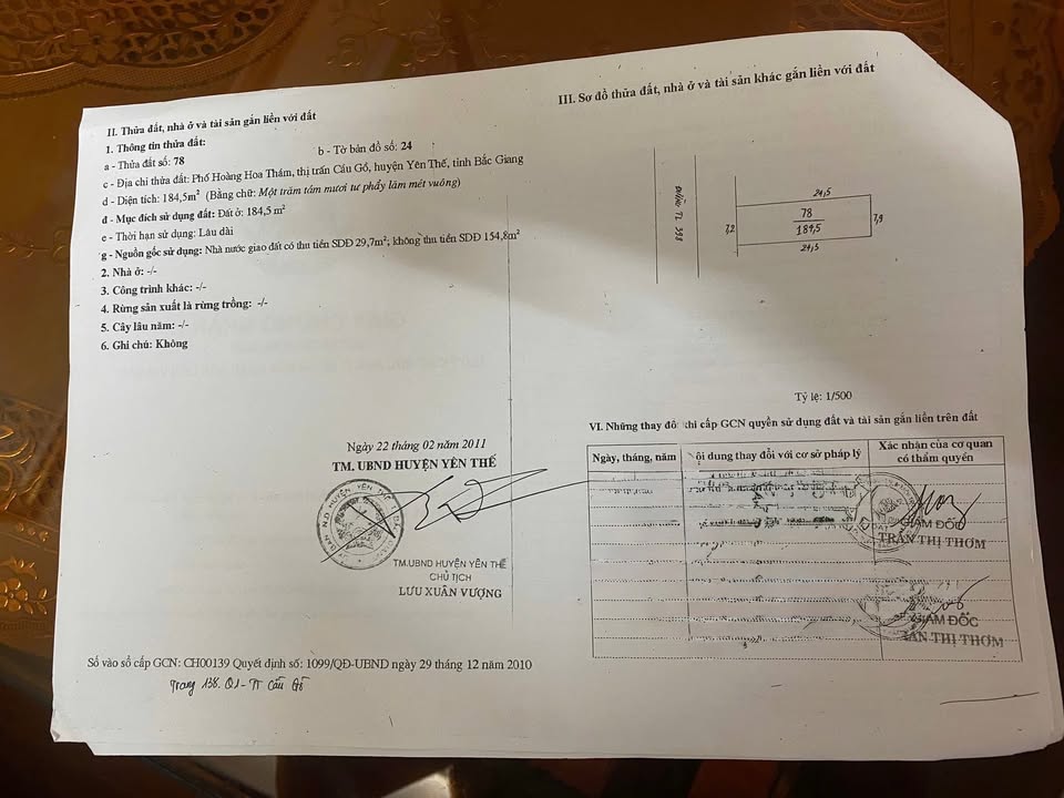 Đất Vàng Yên Thế - 184m² Mặt Tiền 7.2m, Sẵn Nhà 3 Tầng, Kinh Doanh Đa Ngành
