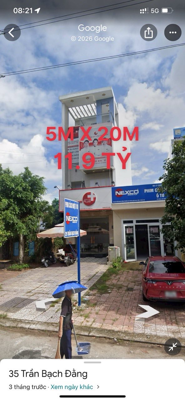 Nhà 3 lầu mặt tiền đường Trần Bạch Đằng, quận Ninh Kiều, giá 11.9 tỷ - Đầu tư sinh lời ngay!