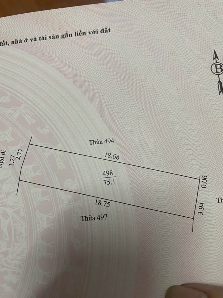 Đất Nền 75m² Phường Ngọc Châu, TP. Hải Dương - Sổ Hồng, Đường Oto