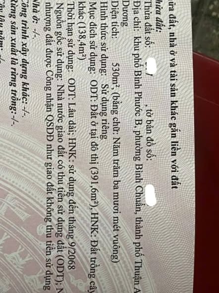 Khu nhà trọ tại Bình Chuẩn, Thuận An 530m² giá 10 tỷ - Cơ hội sinh lời lớn!