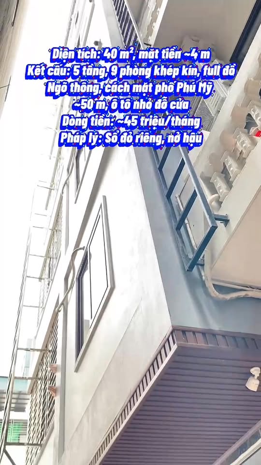 Nhà phố Phú Mỹ, quận Nam Từ Liêm 40m² giá 9.88 tỷ - Đầu tư sinh lời ngay!