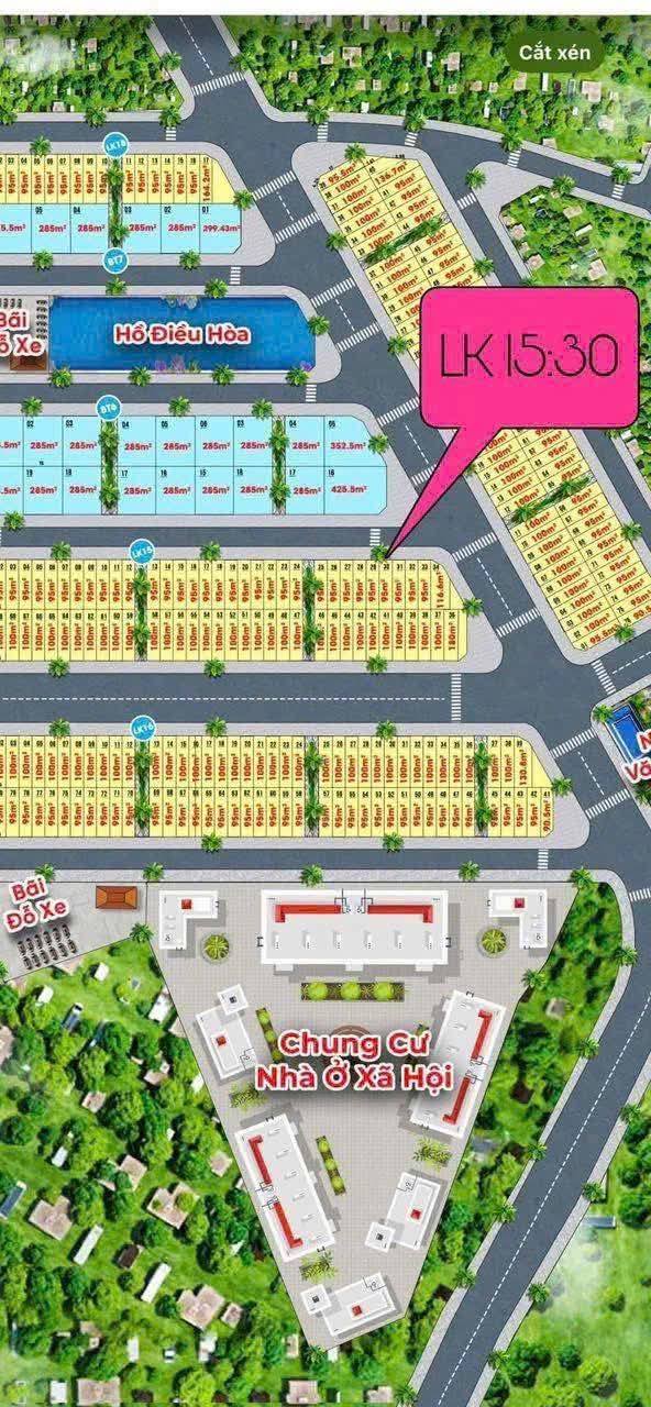 Lô đất LK 15-30 MBQH Đồng Nhưng, Rừng Thông 95m² giá 1.6 tỷ - Đất đẹp, sẵn sàng giao dịch!