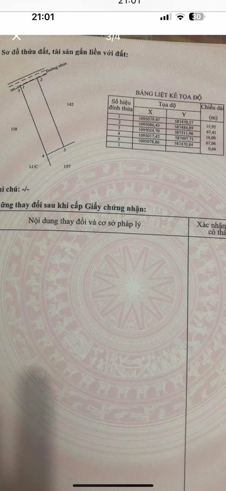 Đất thổ cư 2077m² tại xã Thanh Mỹ, Châu Thành, Trà Vinh - Giá chỉ 1.349 tỷ!