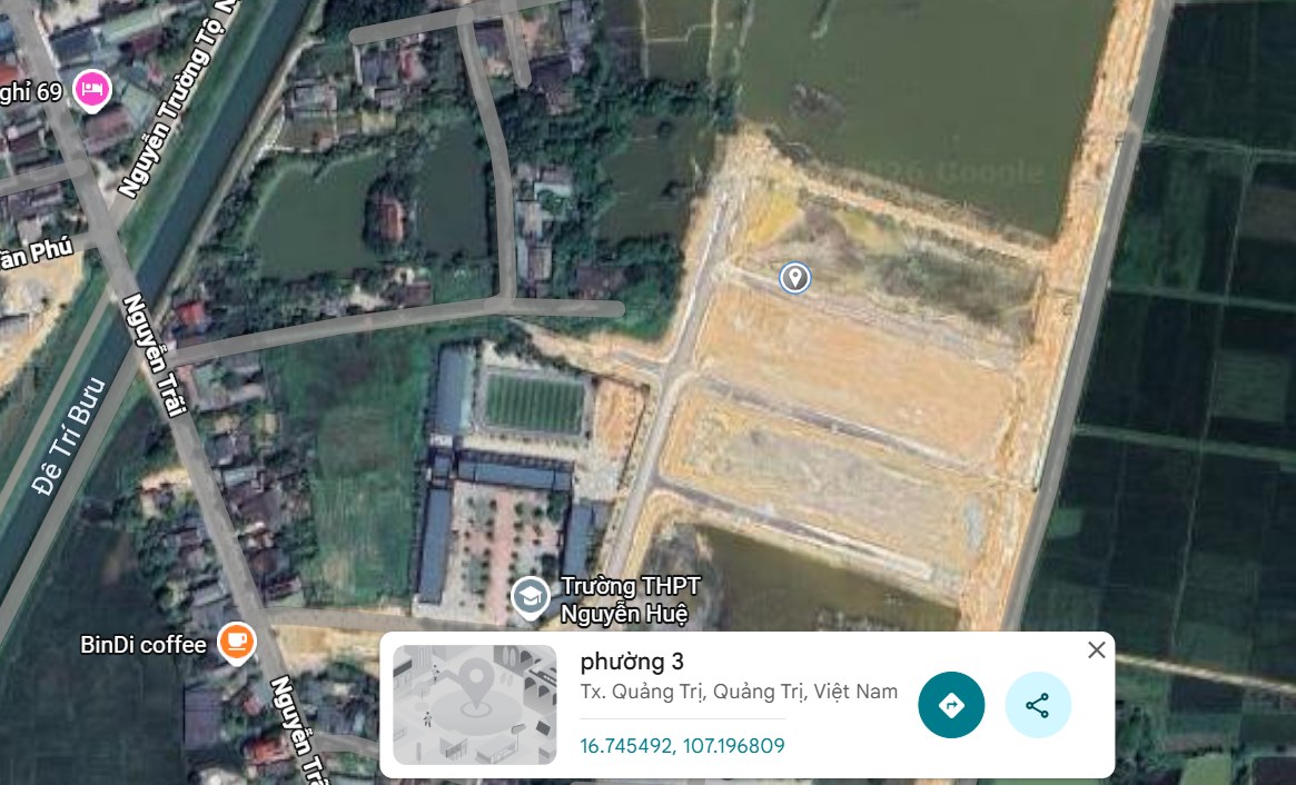 Đất KĐT Võ Văn Kiệt Đồng Hới - 140m² - 998 Triệu/Lô