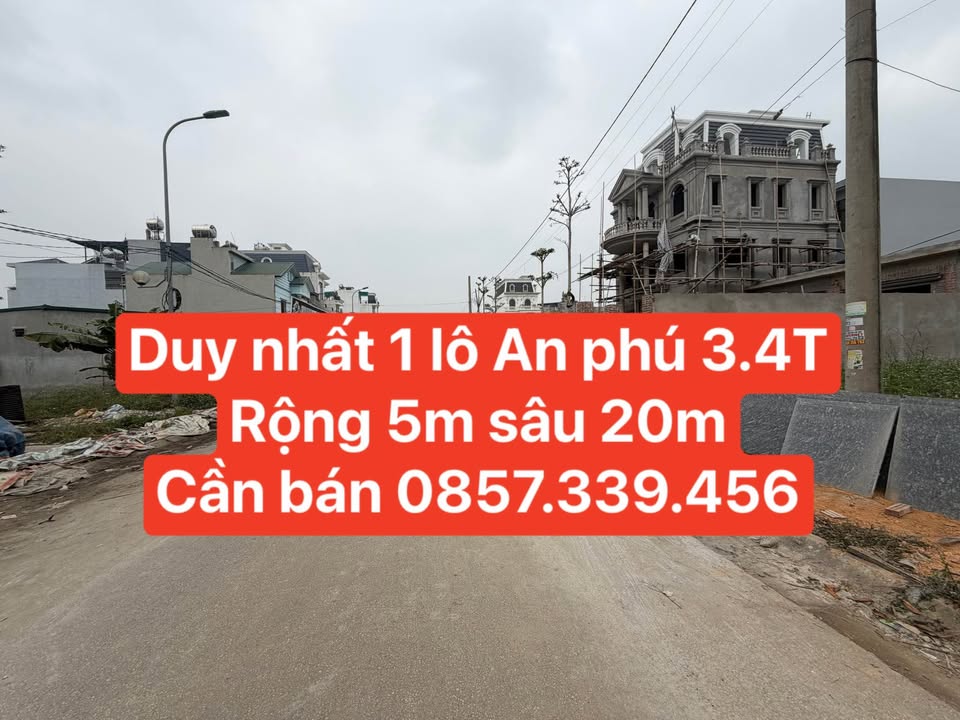 Đất nền An Phú, TP Hà Giang 100m² giá 3.4 tỷ - Hướng Đông Bắc, vị trí đắc địa!